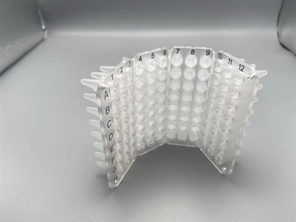 96wells Folded PCR Plate factory